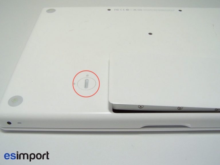 Changement carte mère macbook A1181