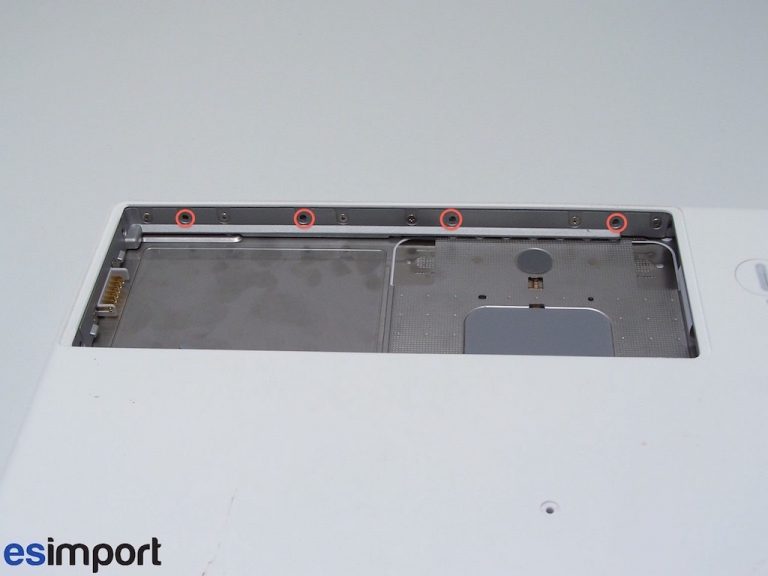 Changement carte mère macbook A1181