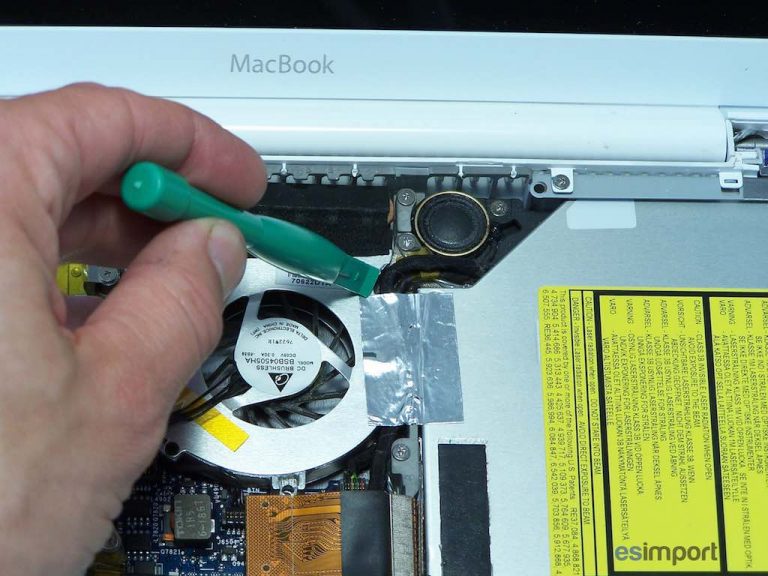 Changement carte mère macbook A1181