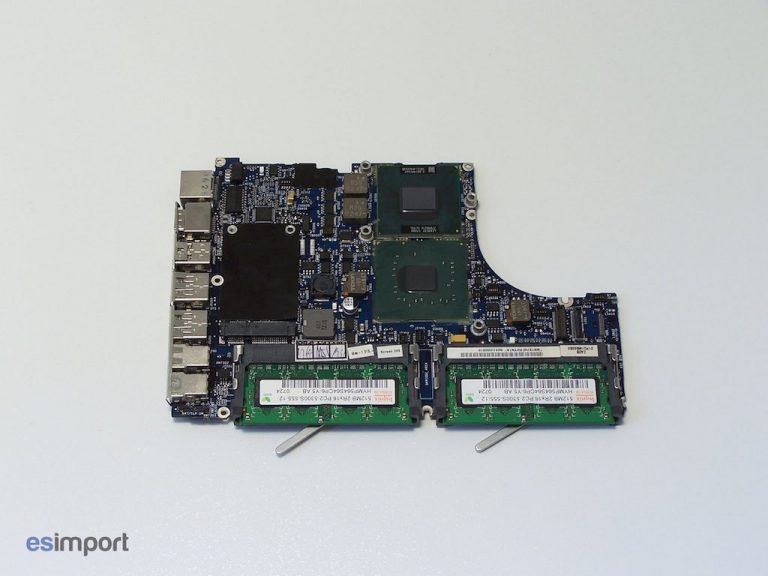 Changement carte mère macbook A1181