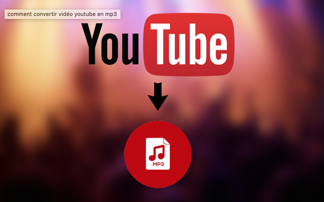 conversion de YouTube en MP3