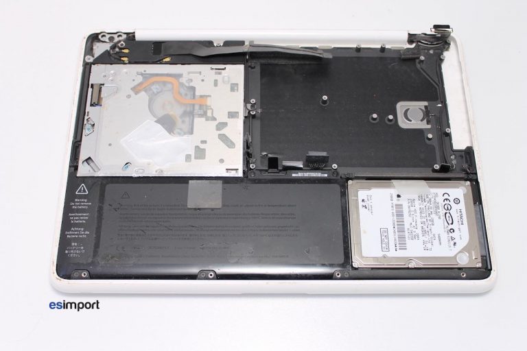 Changement topcase macbook A1342