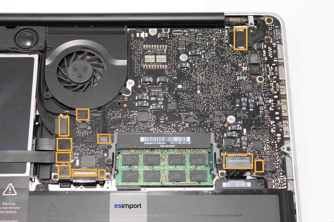 changer carte-mère MacBook Pro