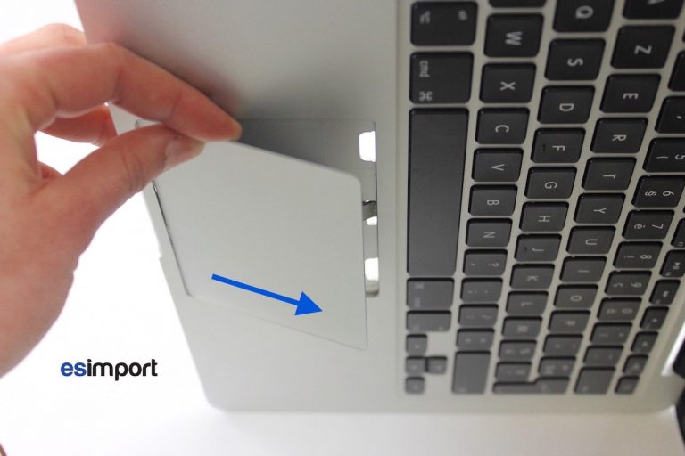 Changement trackpad macbook A1502