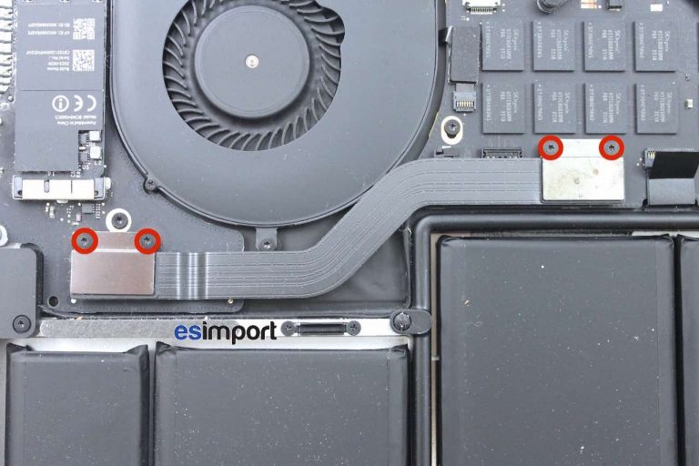 Changement carte mère macbook A1502