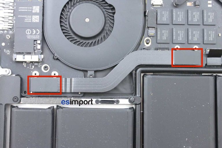 Changement carte mère macbook A1502