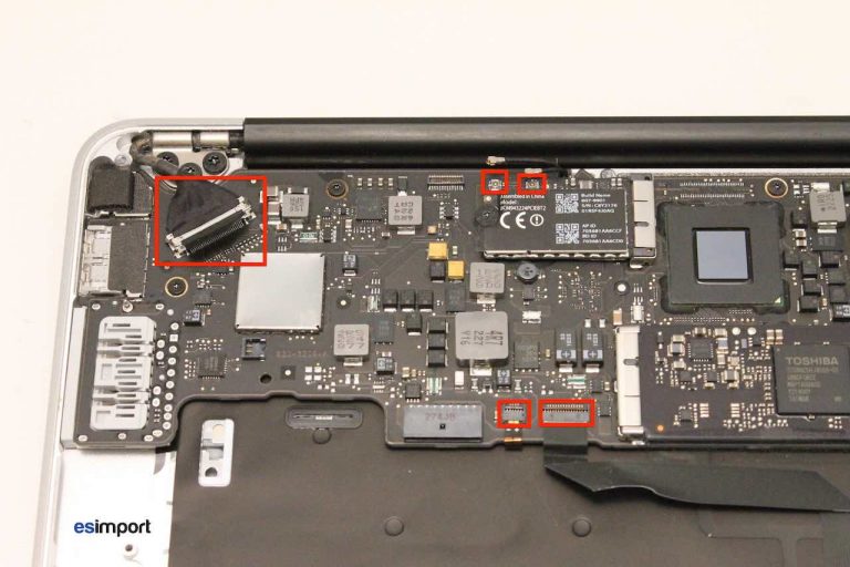 Changement clavier macbook A1466