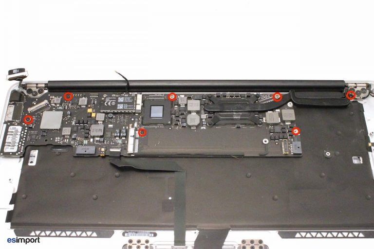 Changement clavier macbook A1466