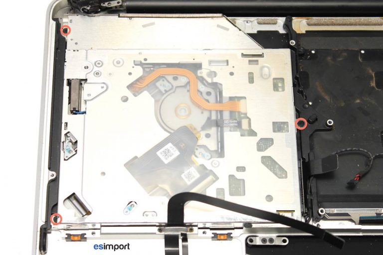 Changement topcase A1278