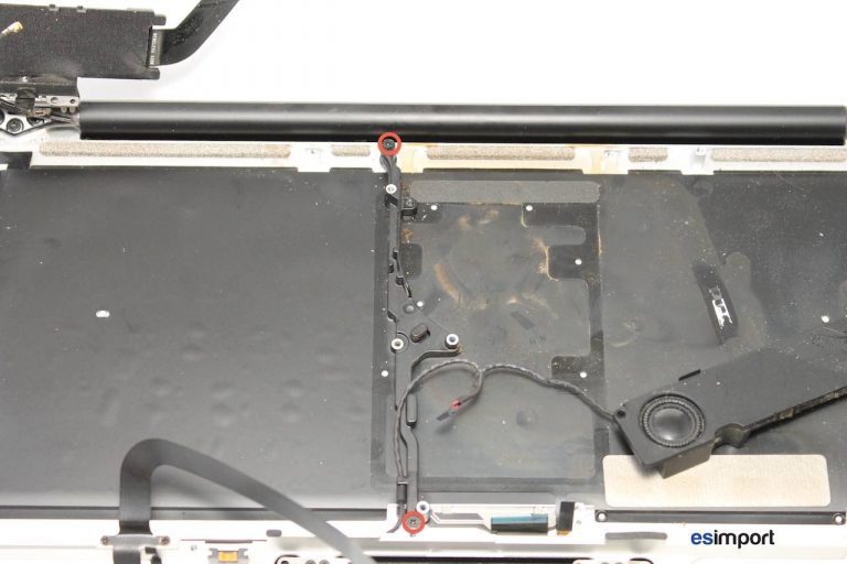 Changement topcase A1278