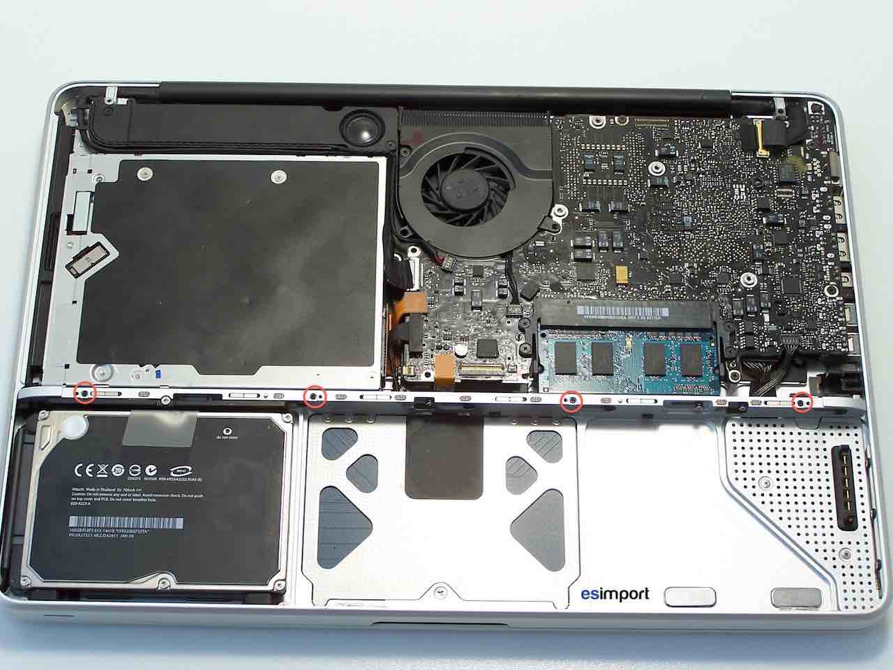 CHANGER CARTE MERE MACBOOK 13 POUCES