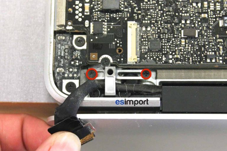 Changement LCD macbook A1278