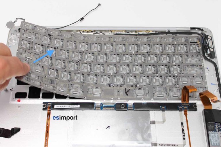 changer clavier macbook air 13 pouces 2008