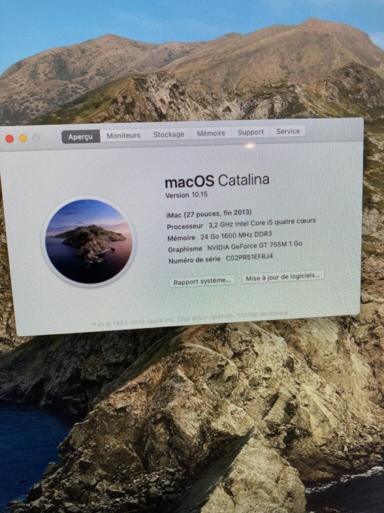 iMac 27 pouces 2013 2K Core i5 SSD occasion Strasbourg photo 1