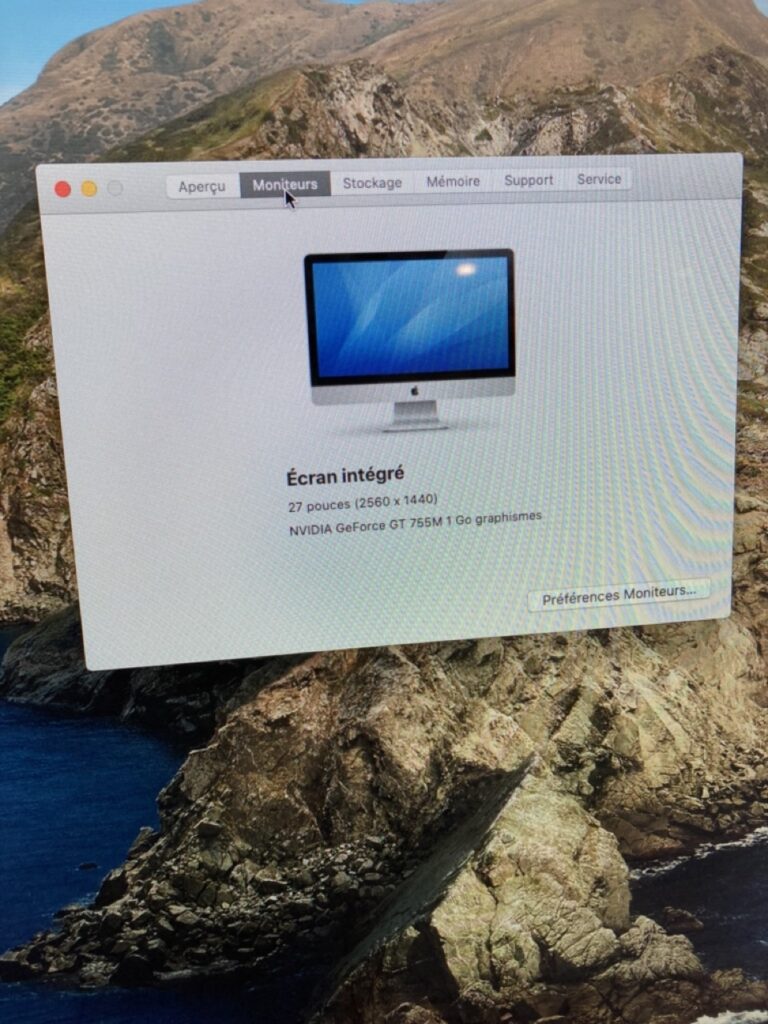 iMac 27 pouces 2013 2K Core i5 SSD occasion Strasbourg photo 4