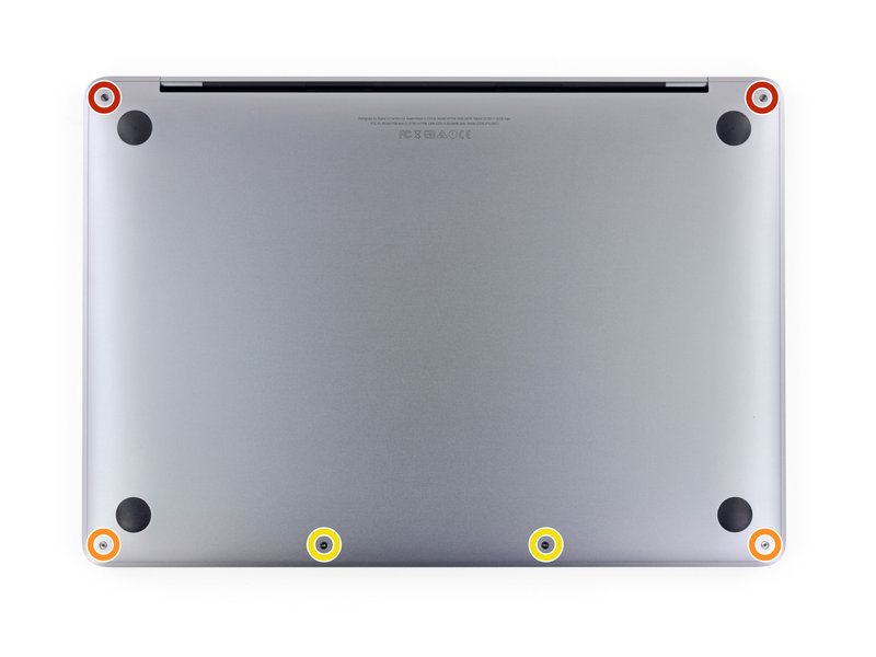 Retirer le couvercle inférieur Changement écran MacBook A2338 - Retirer le couvercle inférieur