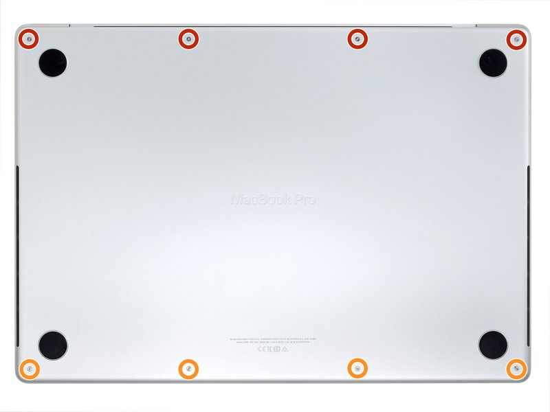 Changer batterie MacBook Pro 14 pouces 2021 A2442 - étape 1