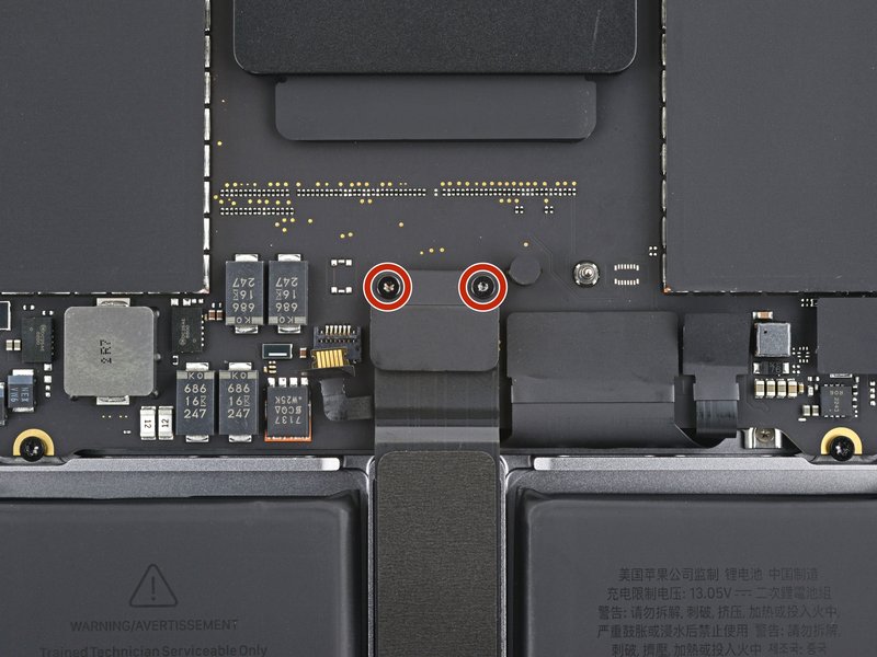 Changer batterie MacBook Pro 14 pouces 2021 A2442 - étape 7