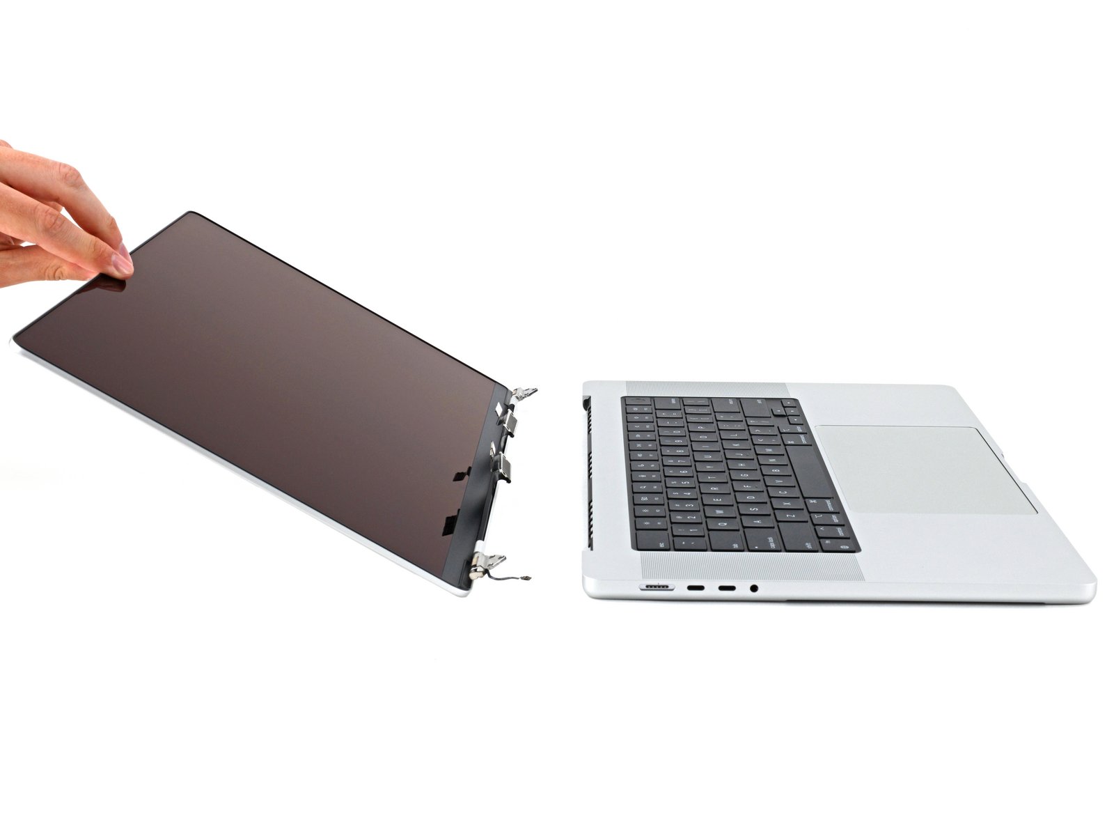 changer écran MacBook Pro 14 pouces 2021 A2442 - préparation du nouvel écran complet A2442 vue 1